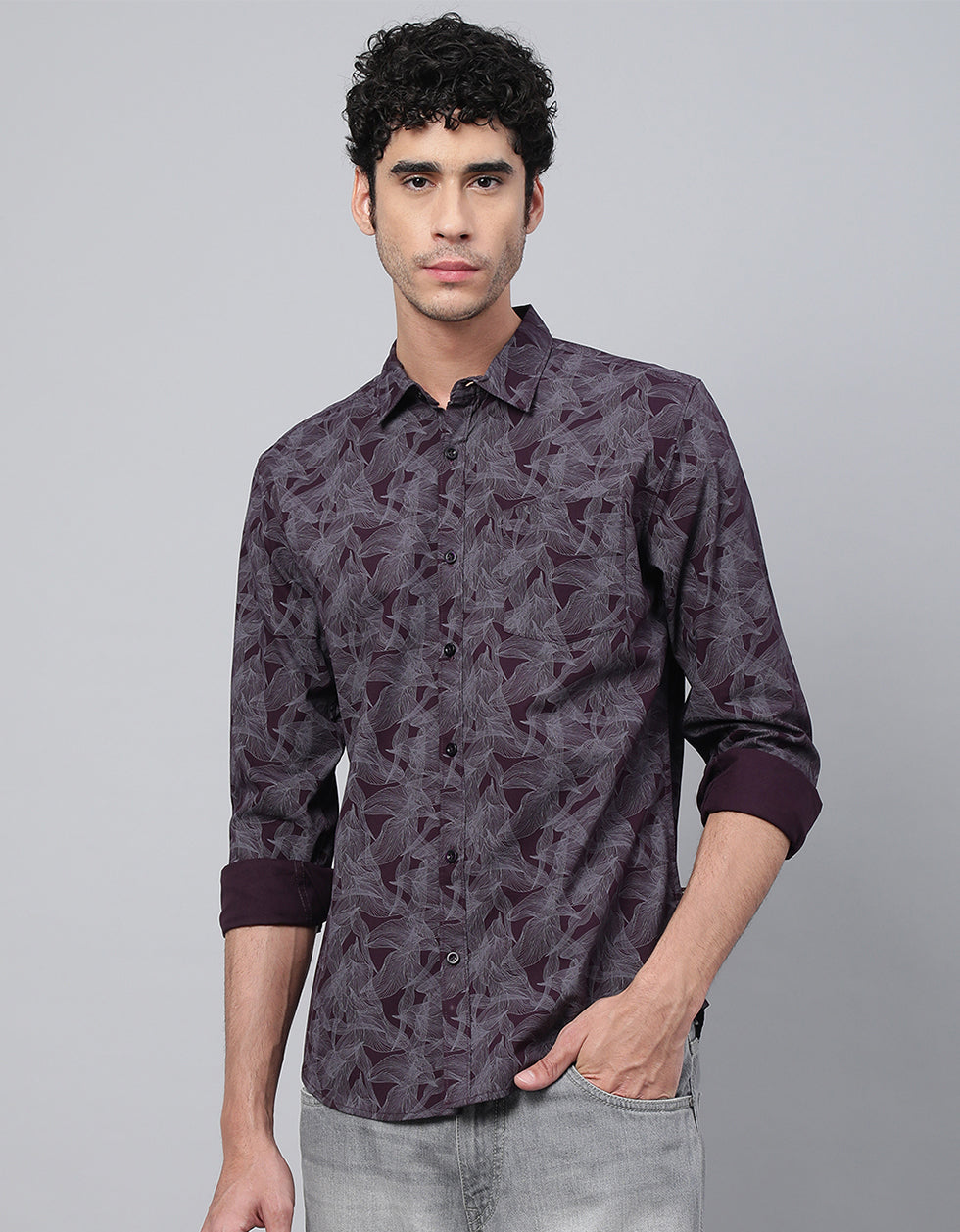 Casual Printed Men's Shirt
