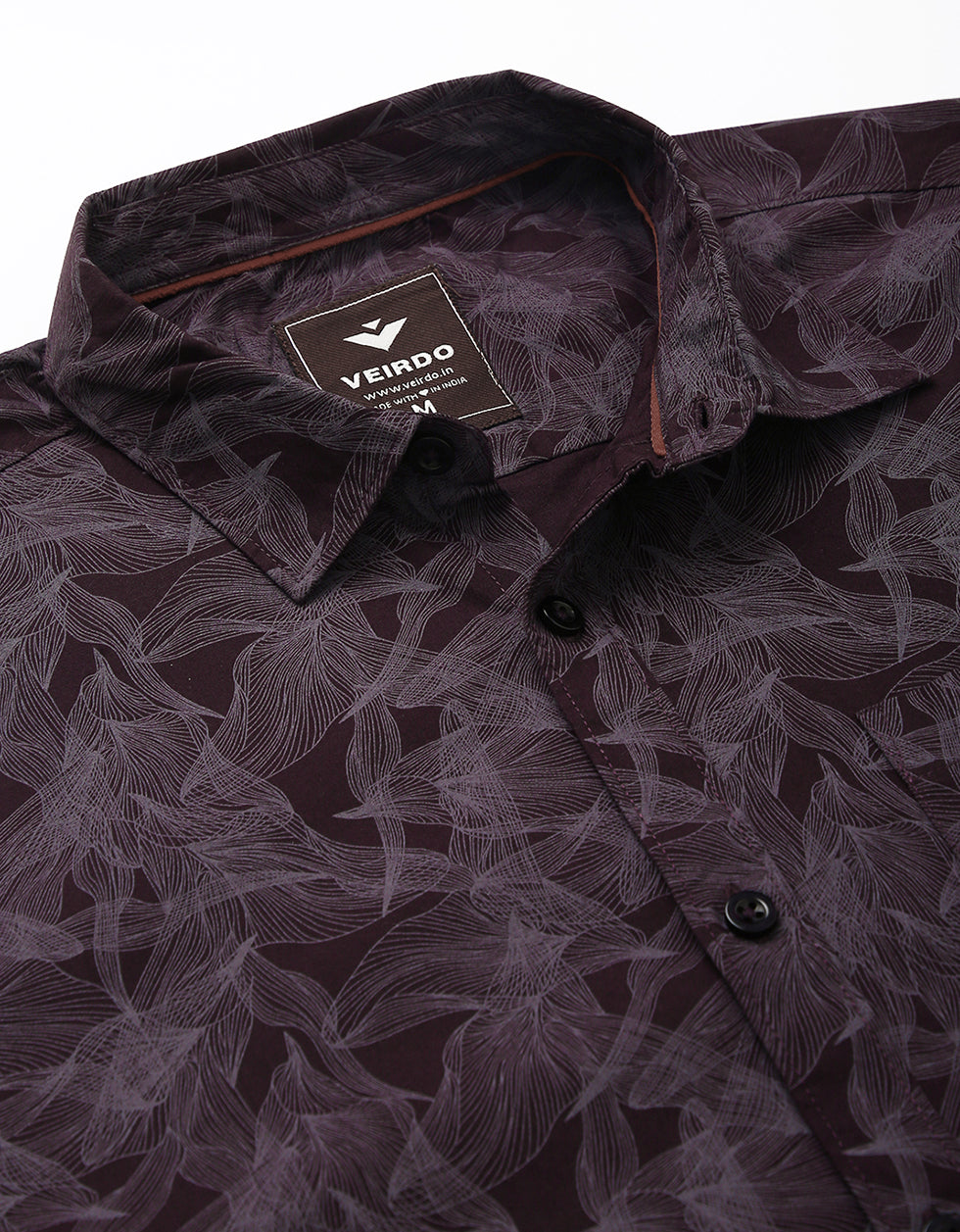 Casual Printed Men's Shirt