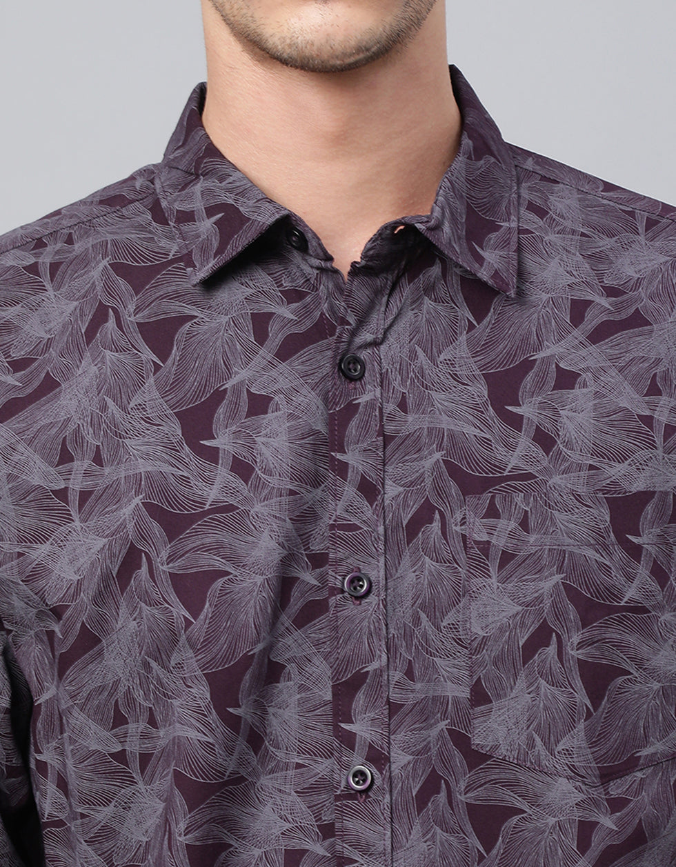 Casual Printed Men's Shirt
